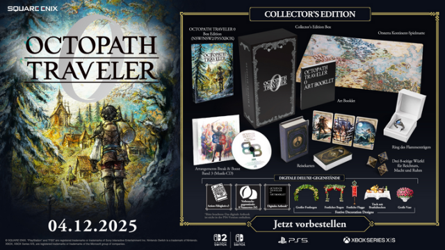 SQUARE ENIX KÜNDIGT OCTOPATH TRAVELER 0 UND THE ADVENTURES OF ELLIOT: THE MILLENNIUM TALES ANNews  |  DLH.NET The Gaming People