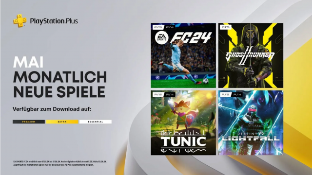 Die monatlichen PlayStation Plus-Titel im Mai für PS4 und PS5News  |  DLH.NET The Gaming People