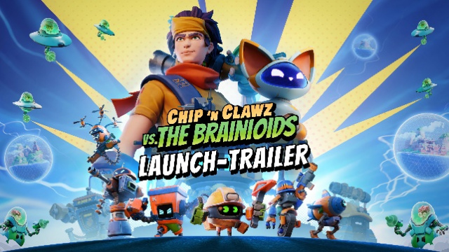 Chip 'n Clawz vs. The Brainioids jetzt erhältlichNews  |  DLH.NET The Gaming People