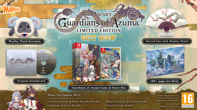 Adventure Awaits in Azuma;   Rune Factory: Guardians of Azuma Available NowNews  |  DLH.NET The Gaming People