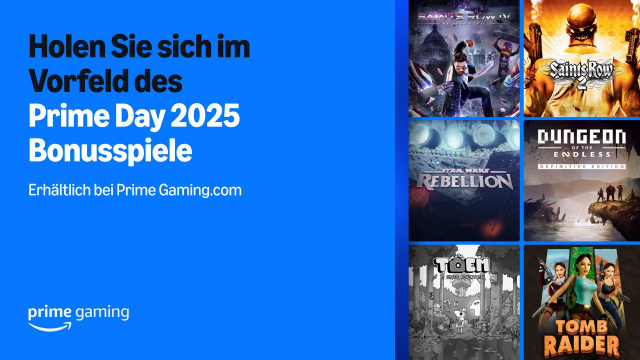 Feiert die Vorfreude auf den Prime Day 2025News  |  DLH.NET The Gaming People