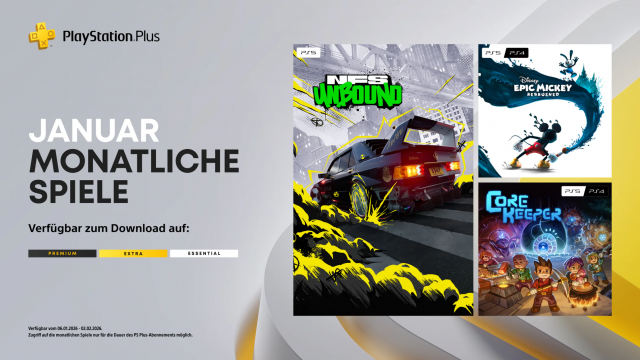 Die monatlichen PlayStation Plus-Titel im Januar für PS5 und PS4News  |  DLH.NET The Gaming People