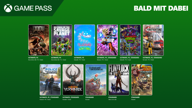 Xbox Game Pass: Highlights im MaiNews  |  DLH.NET The Gaming People