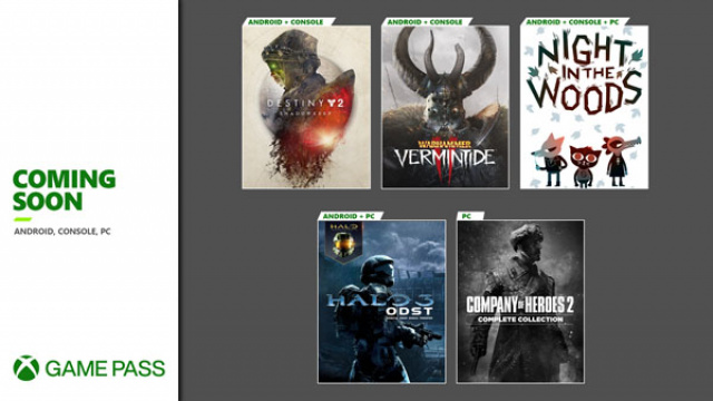 Coming Soon to Xbox Game Pass: Cloud Gaming, Destiny 2, Night in the WoodsNews  |  DLH.NET The Gaming People