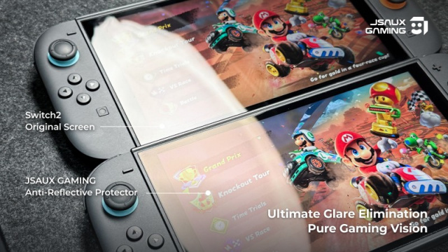 JSAUX Introduces Obsidian AR: A Screen Protector for Nintendo Switch 2News  |  DLH.NET The Gaming People