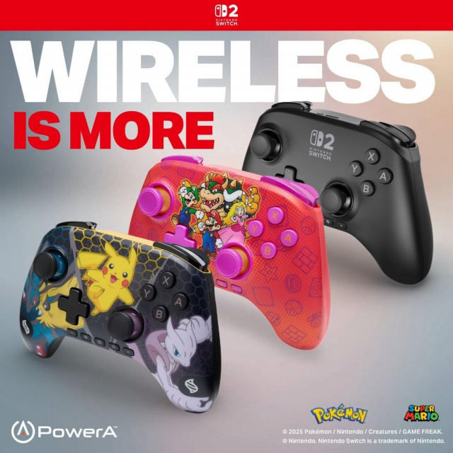 PowerA goes wireless with new Nintendo Switch 2 ControllersNews  |  DLH.NET The Gaming People