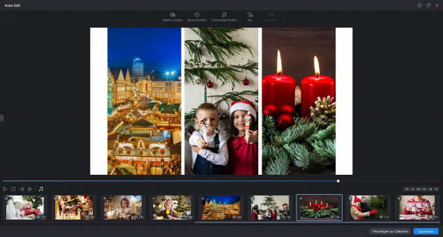 PowerDirector 365: Neues KI Auto Edit-Update bringt kreative Fotocollagen ins VideoNews  |  DLH.NET The Gaming People