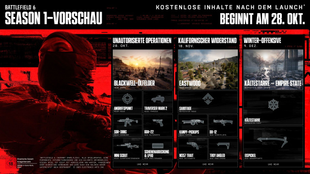 Battlefield 6 enthüllt Inhalte der ersten SeasonNews  |  DLH.NET The Gaming People