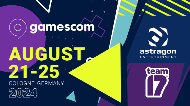 astragon und Team17 nehmen an der gamescom 2025 teilNews  |  DLH.NET The Gaming People