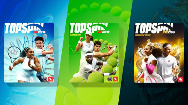 GAME. SATZ. SIEG: TopSpin® 2K25 ab sofort erhältlichNews  |  DLH.NET The Gaming People