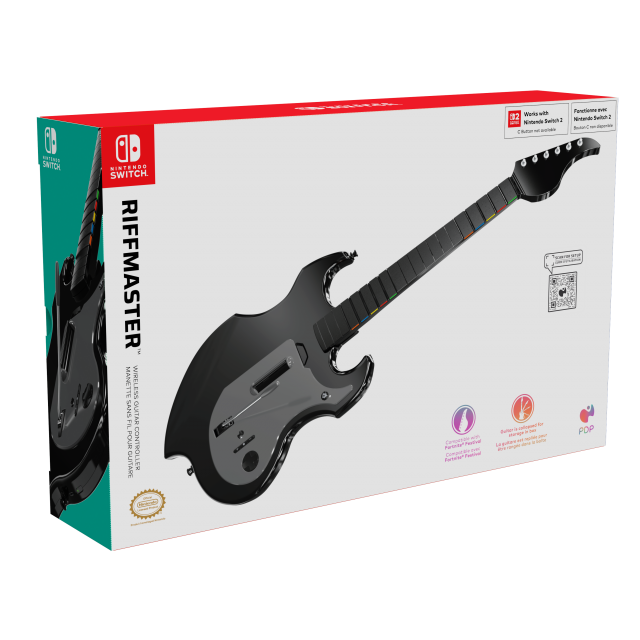 Turtle Beach veröffentlicht den offiziell lizenzierten Riffmaster Wireless Guitar Controller für Nintendo Switch & Nintendo Switch 2News  |  DLH.NET The Gaming People