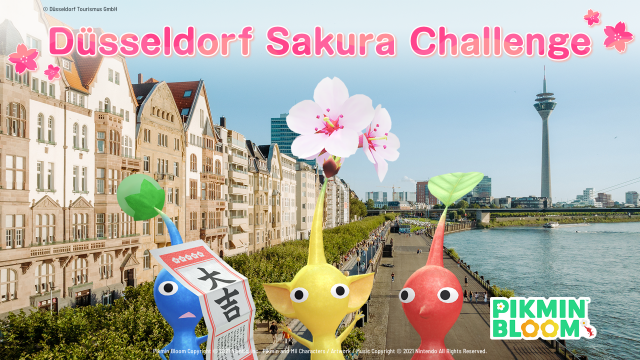 Die Pikmin Bloom Sakura Challenge in Düsseldorf startet schon baldNews  |  DLH.NET The Gaming People