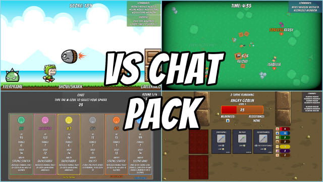 Vs Chat Pack - the world's first game pack for Twitch streamers is out nowNews  |  DLH.NET The Gaming People Vs Chat Pack - the world's first game pack for Twitch streamers is out nowNews  |  DLH.NET The Gaming People