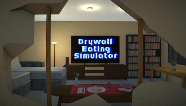 Feeling peckish? Drywall Eating Simulator launches today!News  |  DLH.NET The Gaming People