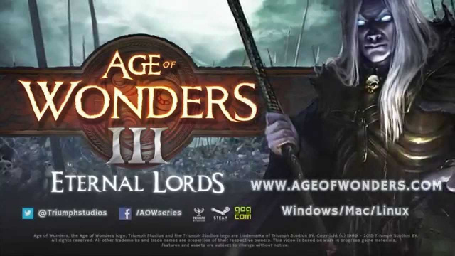 Age of Wonders III: Eternal Lords Expansion & V1.5 Out NowVideo Game News Online, Gaming News