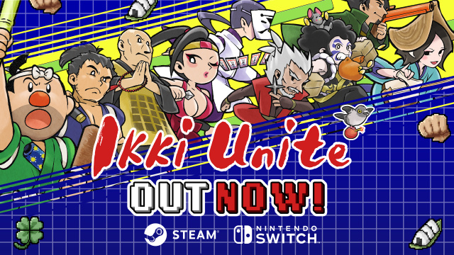 IKKI UNITE IS OUT NOW ON NINTENDO SWITCHNews  |  DLH.NET The Gaming People