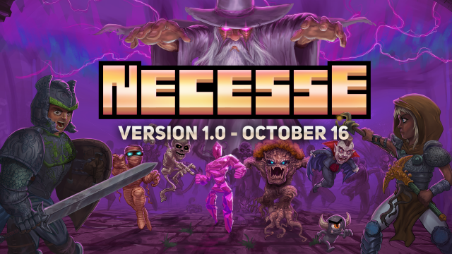 Million seller sandbox adventure Necesse coming to 1.0 on October 16th!News  |  DLH.NET The Gaming People