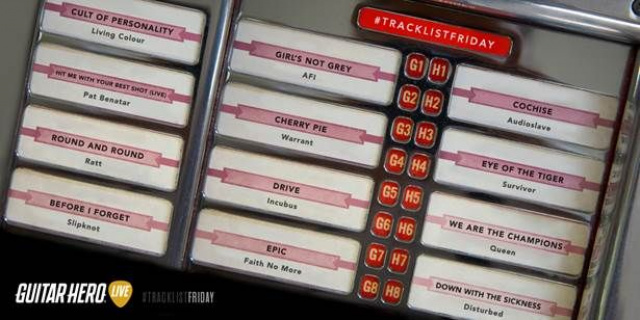 Track List Friday with Guitar Hero LiveVideo Game News Online, Gaming News