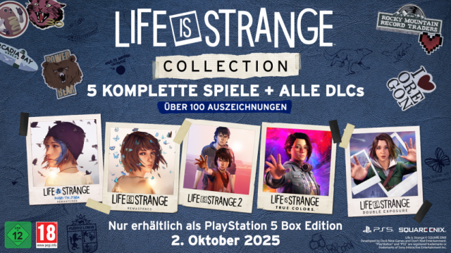 LIFE IS STRANGE COLLECTION – ab 2. Oktober für PlayStation 5 erhältlichNews  |  DLH.NET The Gaming People