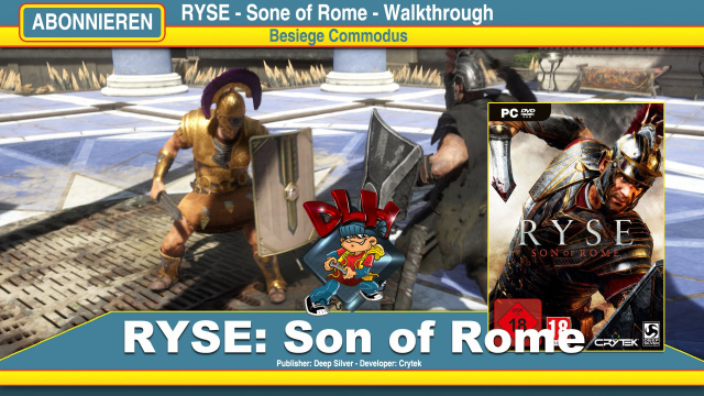 Ryse: Son of Rome (PC) - Bosskampf CommodusLets Plays  |  DLH.NET The Gaming People