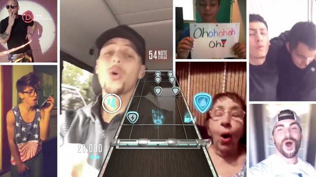 Stephen Curry and Shaquille O'Neal Lip Synch to Ed Sheeran's 