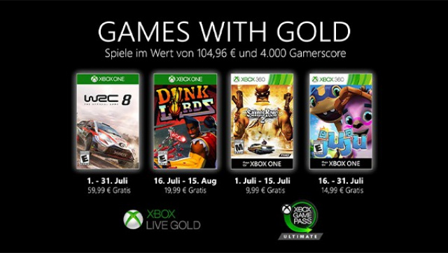 Games with Gold: Diese Spiele gibt es im Juli gratisNews  |  DLH.NET The Gaming People