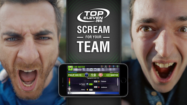 Top Eleven 2015 veröffentlicht 'scream for your team'News - Spiele-News  |  DLH.NET The Gaming People