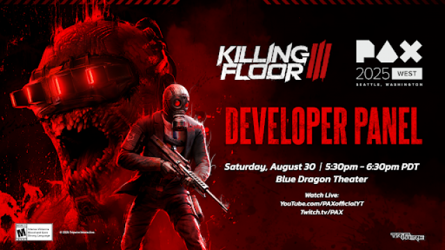 PAX West 2025: Join Tripwire Interactive Saturday, Aug. 30News  |  DLH.NET The Gaming People