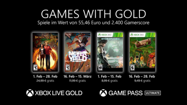 Games with Gold: Diese Spiele gibt es im Februar gratisNews  |  DLH.NET The Gaming People