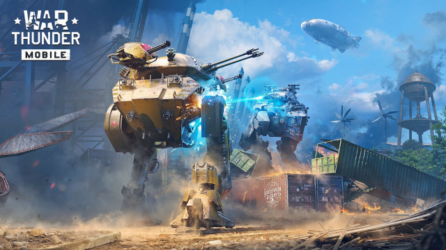 Mech-Walker stoßen zu den Schlachten in War Thunder Mobile
