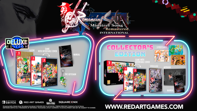 Romancing SaGa -Minstrel Song- Remastered International Trailer Showcases