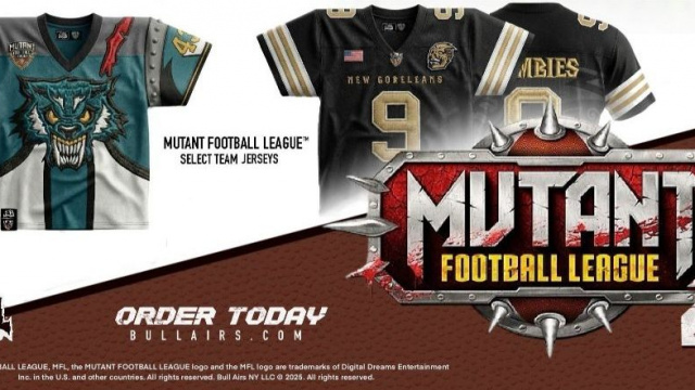 Officially Licensed Mutant Football League Merchandise from Bull Airs Brings Monstrous Mayhem to the Masses