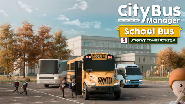 Der School Bus & Student Transportation-DLC für City Bus Manager erscheint am 10. Dezember
