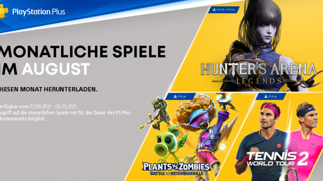 PlayStation Plus-Titel im August für PS4 und PS5