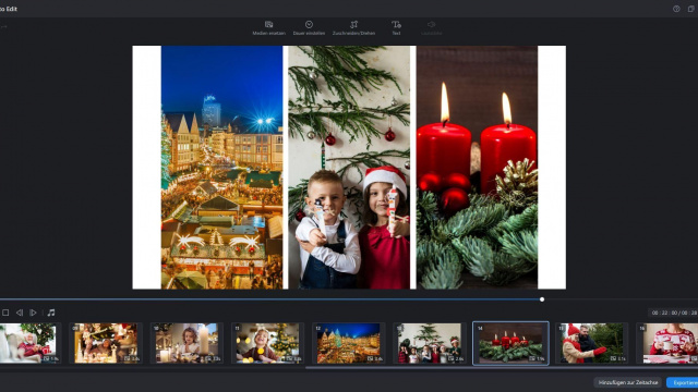 PowerDirector 365: Neues KI Auto Edit-Update bringt kreative Fotocollagen ins Video
