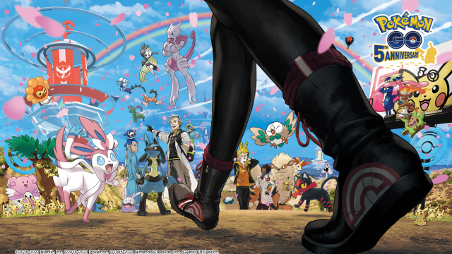 Pokémon GO feiert den fünften Geburtstag!