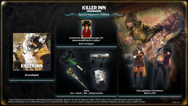 KILLER INN – Free-Stay-Weekend startet am 6. Februar