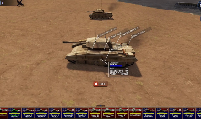 Reenact WW II Tank Skirmishes In Battle Fleet Ground Assault