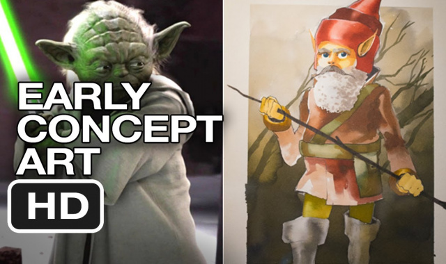 This Early Concept Art Video Shows You What Could Have Been