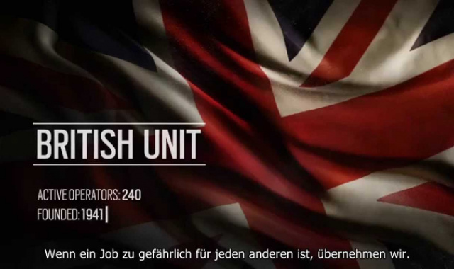 Rainbow Six Siege - Die britische Einheit