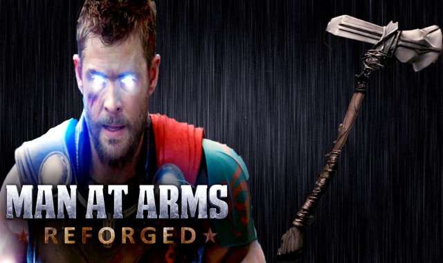 Master Blacksmiths At Men At Arms Have Created Stormbreaker!