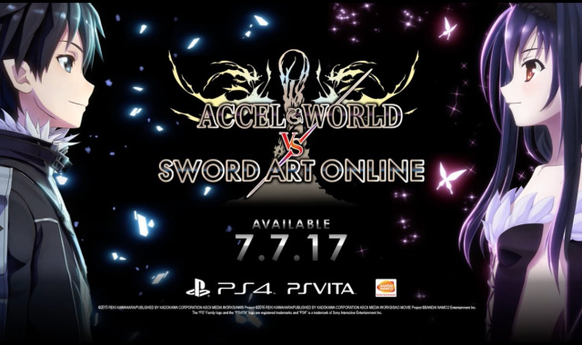 Accel World Vs. Sword Art Online – Launches Today