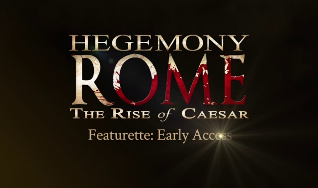 Hegemony Rome: The Rise of Caesar ab sofort im Early Access