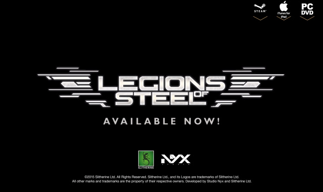 Legions of Steel Launches Today on PC