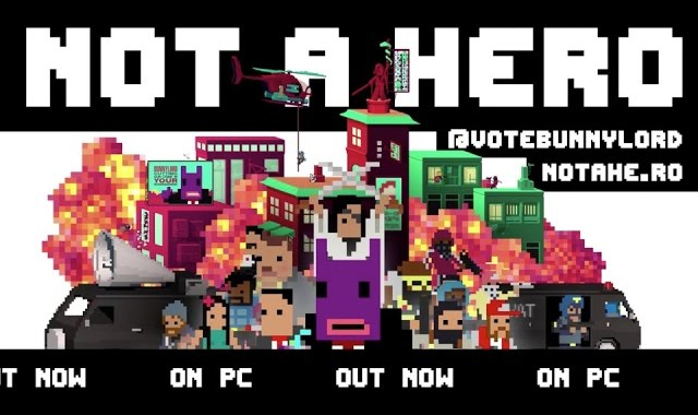 Not a Hero Comes to PS4 Feb. 2nd