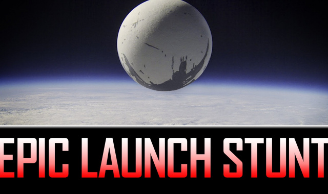 My epic stunt with Activision to launch The Traveler into space