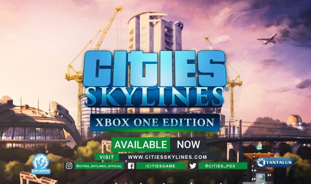 Cities: Skylines Now Out for Xbox One