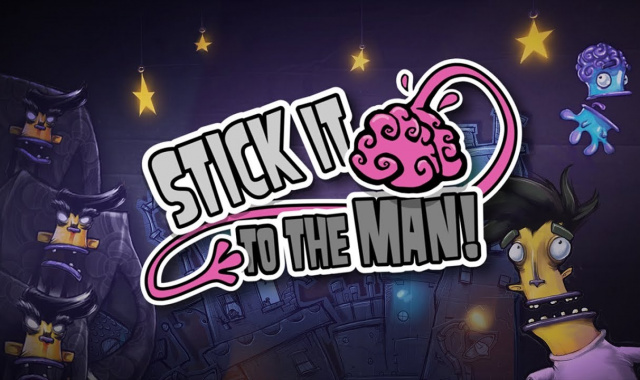 Platform puzzler Stick it to the Man is available now for Switch!