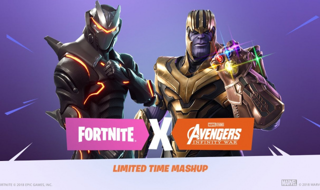 Thanos Enters Fortnite With The Infinity Gauntlet, Is Almost Immediately Nerfed
