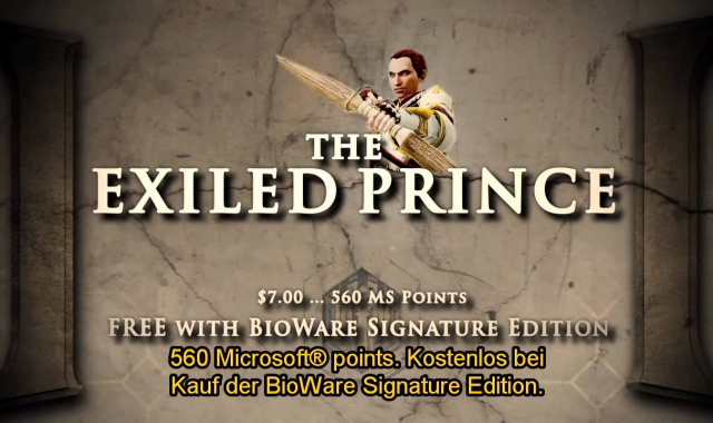 Dragon Age II:  Zusatzinhalt angekündigt